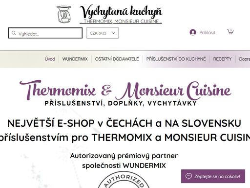 vychytaná kuchyň: první e-shop v čr s doplňky, příslušenstvím a vychytávkami pro thermomix a monsieur cuisine!
thermomix_prislusenstvi
monsieurcuisine_prislusenstvi