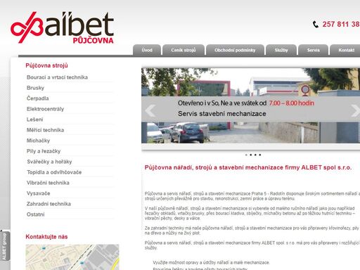 www.pujcovna-albet.cz