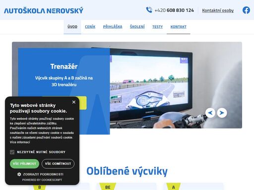 www.autoskolanerovsky.cz