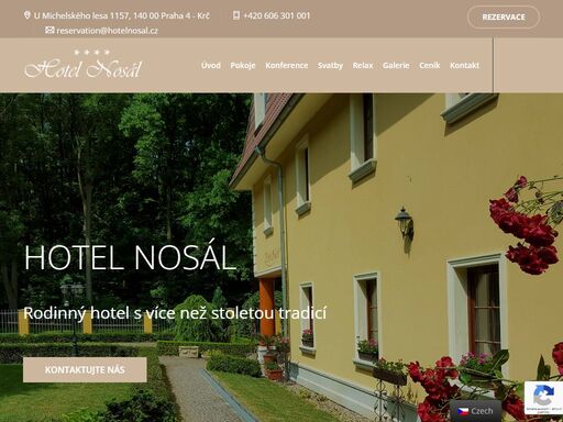 www.hotelnosal.cz