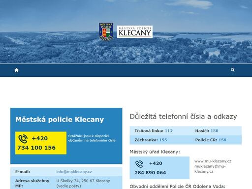 město klecany - oficiální web města klecany - městský úřad klecany