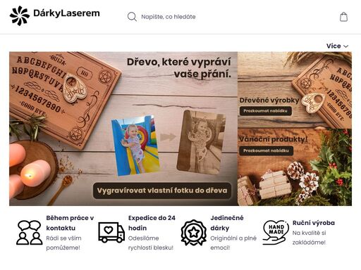 www.darkylaserem.cz