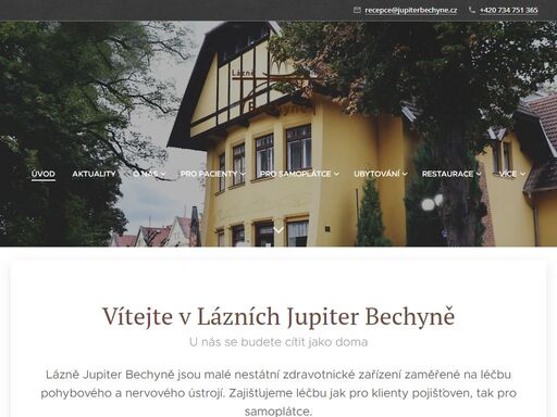 www.laznejupiterbechyne.cz