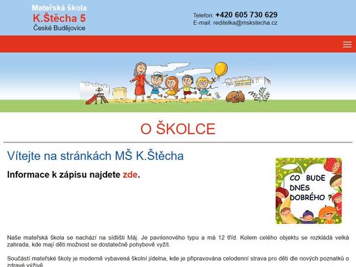 mateřská škola k.štěcha, české budějovice
