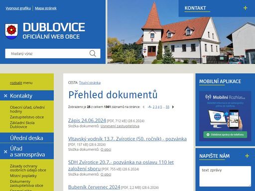 www.dublovice.cz