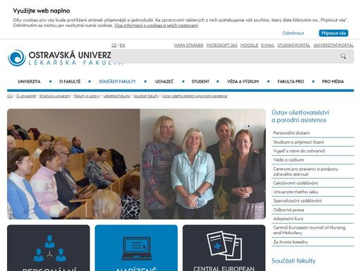 ústav ošetřovatelství a porodní asistence  lf ou - oficiální internetové stránky ostravské univerzity.