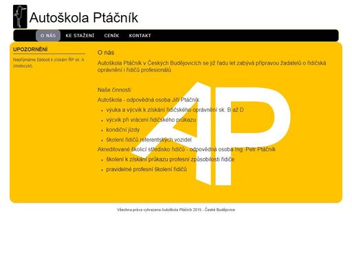 www.autoskolaptacnik.cz