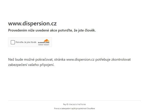 dispersion.cz