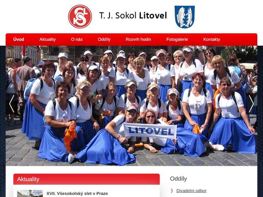 tělocvičná jednota sokol litovel - oficiální stránky.