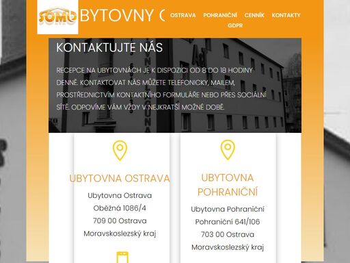 www.ubytovnyostrava.cz/kontakty