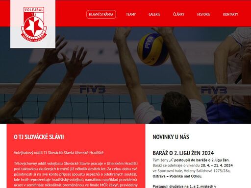 oficiální webové stránky volejbalového oddílu tj slovácká slávia uherské hradiště. muži, ženy, juniorky, kadetky, žákyně a přípravka.