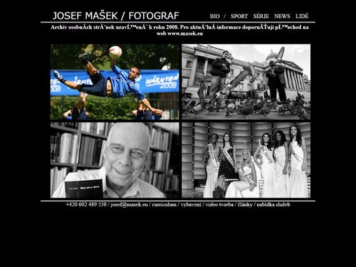 josef maĺˇek - prezentace profesionăˇlnă­ho fotografa josefa maĺˇka.