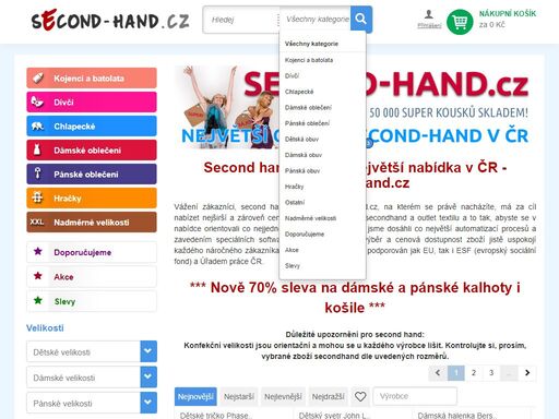 www.second-hand.cz