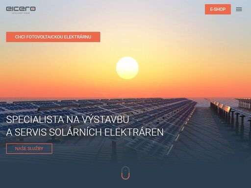 eicero intelligent power dodává průmyslová řešení v rámci solárních instalací na klíč. naše služby obsahují kompletní inženýring, instalace, servis a dotační poradenství.