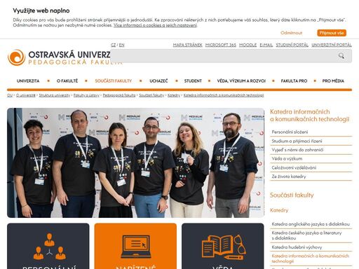 katedra informačních a komunikačních technologií pdf ou - oficiální internetové stránky ostravské univerzity.