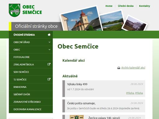 www.obecsemcice.cz