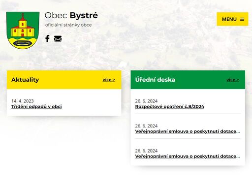 www.obecbystre.cz