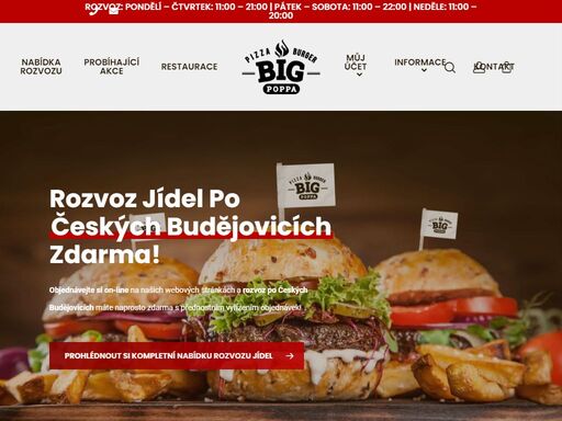 www.pizzeriebigpoppa.cz