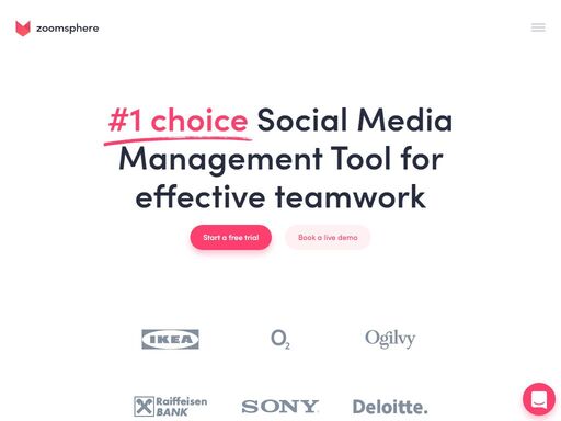 #1 choice for effective teamwork in social media management. scheduling, social listening, community and project management and much more.
