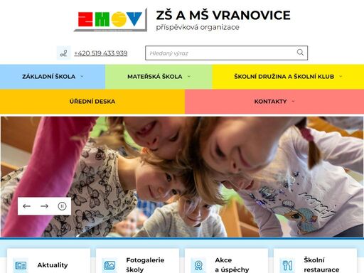 www.skolavranovice.cz