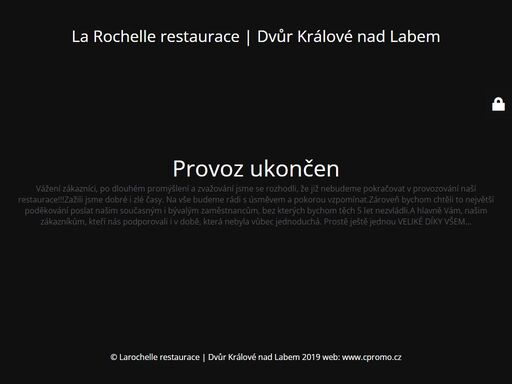 oblíbená restaurace s českou i mezinárodní kuchyní