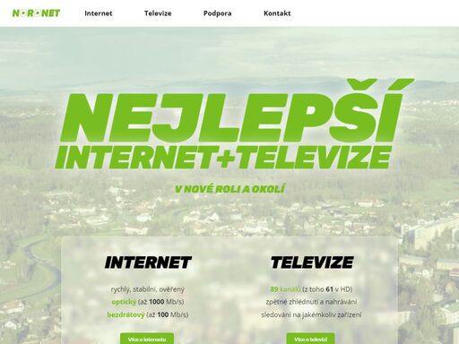 poskytovatel internetového připojení a iptv v nové roli, božičanech, mezirolí a smolných pecích