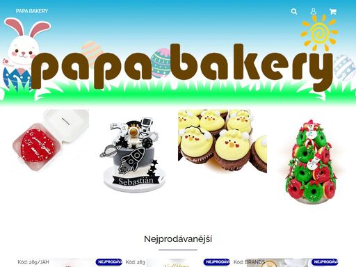 homepage. vítáme vás na papabakery.cz. jsme malá rodinná firma, která miluje dorty. chceme vám přinášet ty nejlepší chutě a nadýchanost čerstvě upečených dortů a cukroví. a doufáme, že si užijete žázitky sdílení našich sladkostí s přáteli i rodinou.
sweet is made to be shared. 