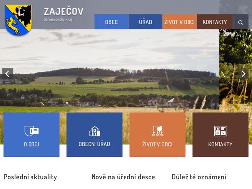 www.zajecov.cz