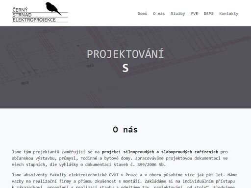 www.cernystrnad-elektroprojekce.cz