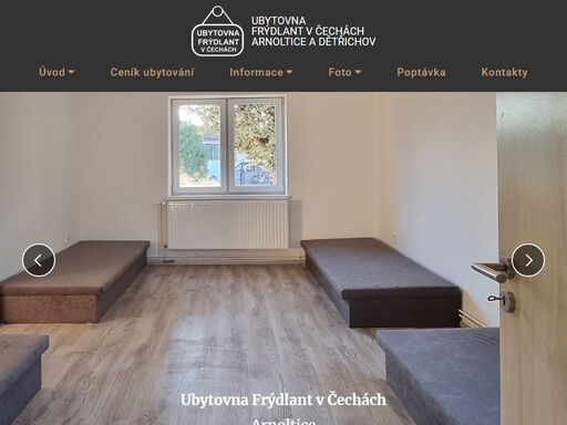 www.ubytovnafrydlant.cz