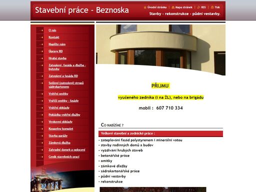 www.stavebni-prace-beznoska.cz