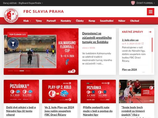 www.slaviaflorbal.cz