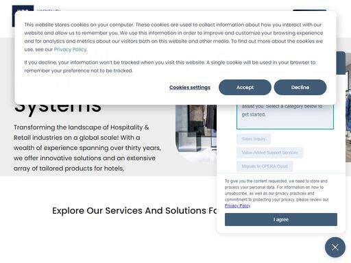 with 30+ years of experience, hrs hospitality & retail systems offers innovative solutions for hotels, restaurants, retail chains, and more.