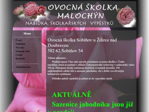www.ovocnaskolkamalochyn.cz