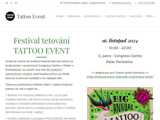 festival tetování tattoo event