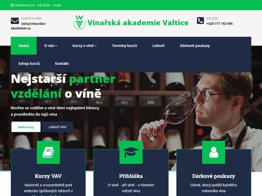 vinařská akademie valtice - partner pro vzdělání o víně