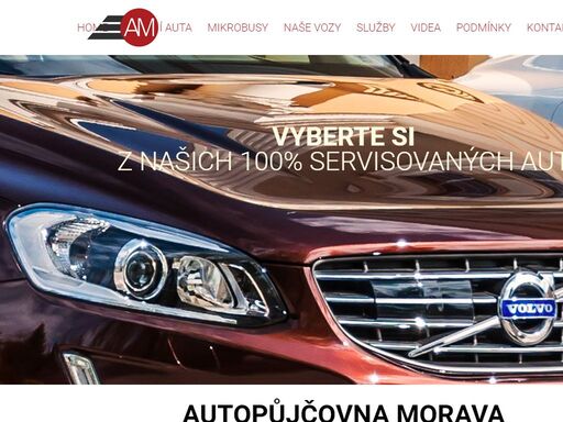 www.autopujcovnamorava.cz