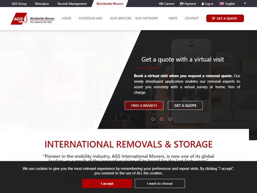looking for an international removals specialist? ags movers offers bespoke services: vehicle transport, insurance, packing services, and secure storage.