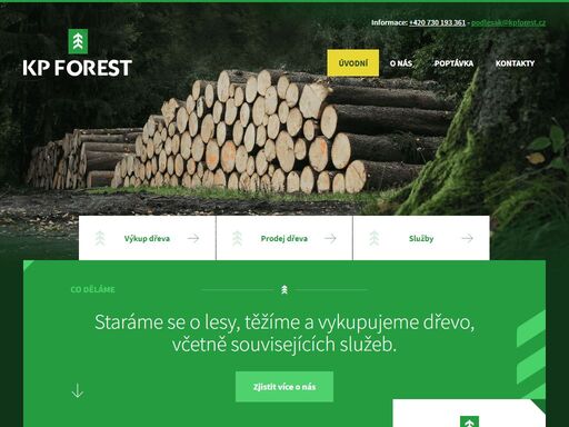 sháníte dřevo nebo chcete prodat svůj lesní pozemek za výhodné ceny? my v kp forest zajistíme výkup dřeva, prodej i ochranu lesa nebo pěstbu.