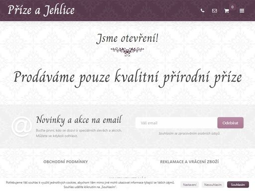 www.prizeajehlice.cz