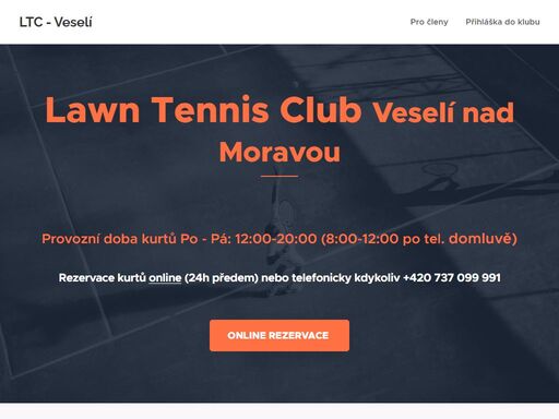 lawn tennis club veselí nad moravou