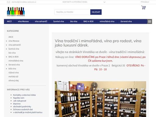 www.vinoteka-vedvore.cz