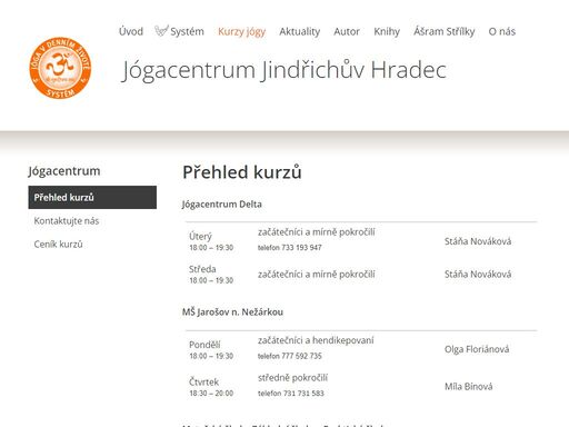 joga.cz/jogacentra/jihocesky-kraj/jindrichuv-hradec-a-okoli