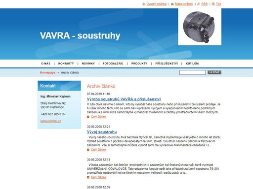 www.vavra-soustruhy.cz