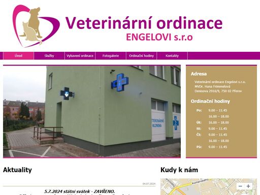 www.veterinaengelovi.cz