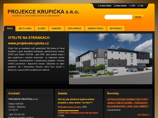 www.projekcekrupicka.cz