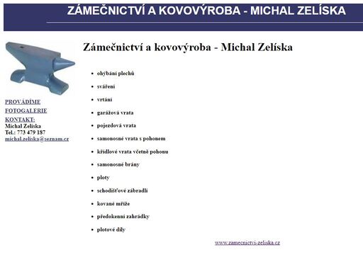 www.zamecnictvi-zeliska.cz