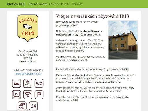 www.ubytovani-iris.cz