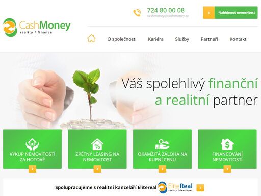 cash money service s.r.o. - reality a finance,