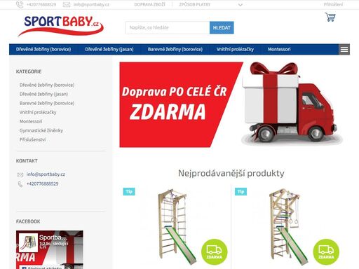 #sportbaby.cz#. #široký výběr za skvělé ceny. doprava zdarma.#